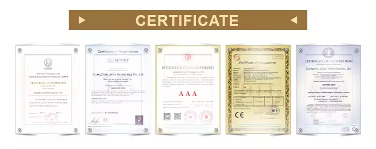 Refurbished Printhead Printer Certificate